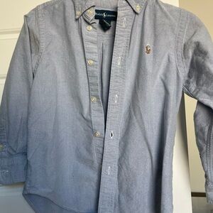 Boys Ralph Lauren Blue Shirt